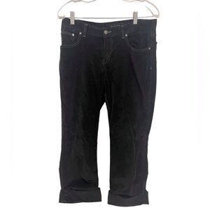 Cuffed Capri corduroys